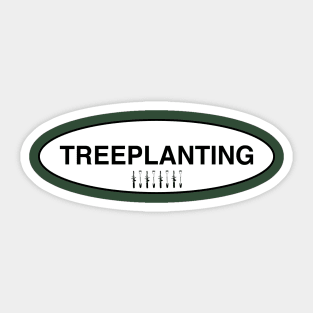 Treeplanting - Shovel/Speed Spade Sticker